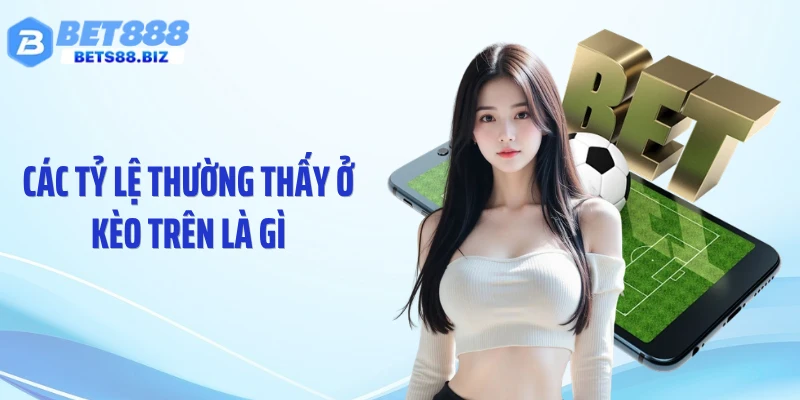 Các tỷ lệ thường thấy ở kèo trên là gì
