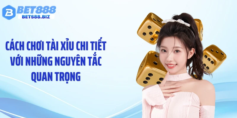 Cách chơi tài xỉu chi tiết với những nguyên tắc quan trọng